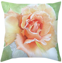 Custom floral throw pillows Sharon Bignell Fine Art