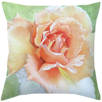 Custom floral throw pillows Sharon Bignell Fine Art